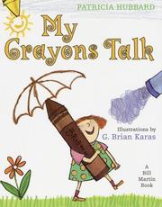 My crayons talk Book cover
