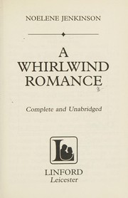 A whirlwind romance Cover Image