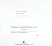 Jump, frog, jump!  Cover Image