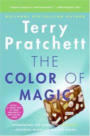 The color of magic : a Discworld novel Book cover