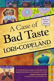 A case of bad taste Book cover