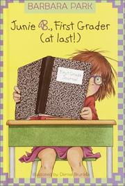 Junie B., first grader (at last!) Book cover